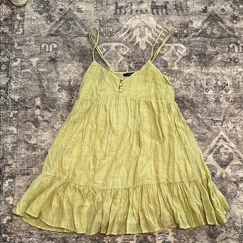 Light Green Flowy Dress